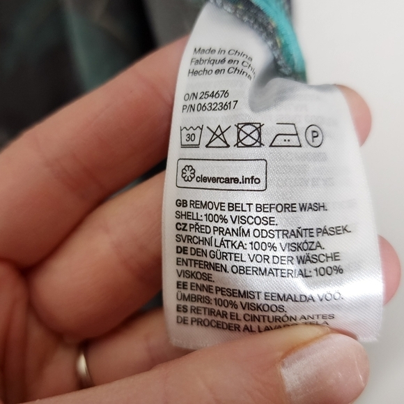 Anna Glover x H&M Tropical Bird Duster M - Picture 9 of 10